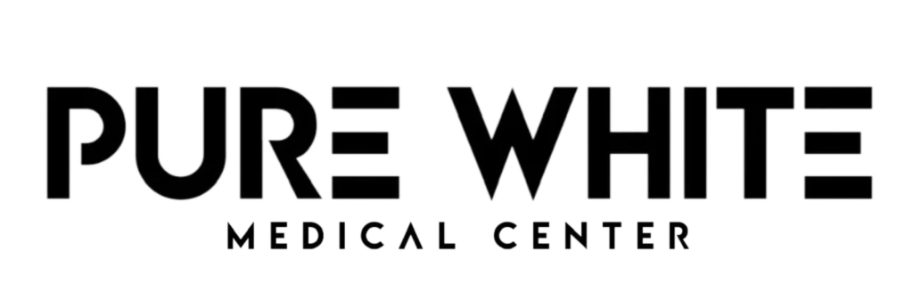 Exterior view of Pure White Medical Center entrance.