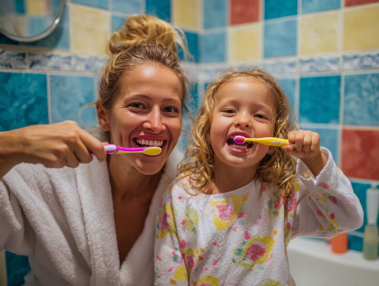 Happy pediatric dental patient