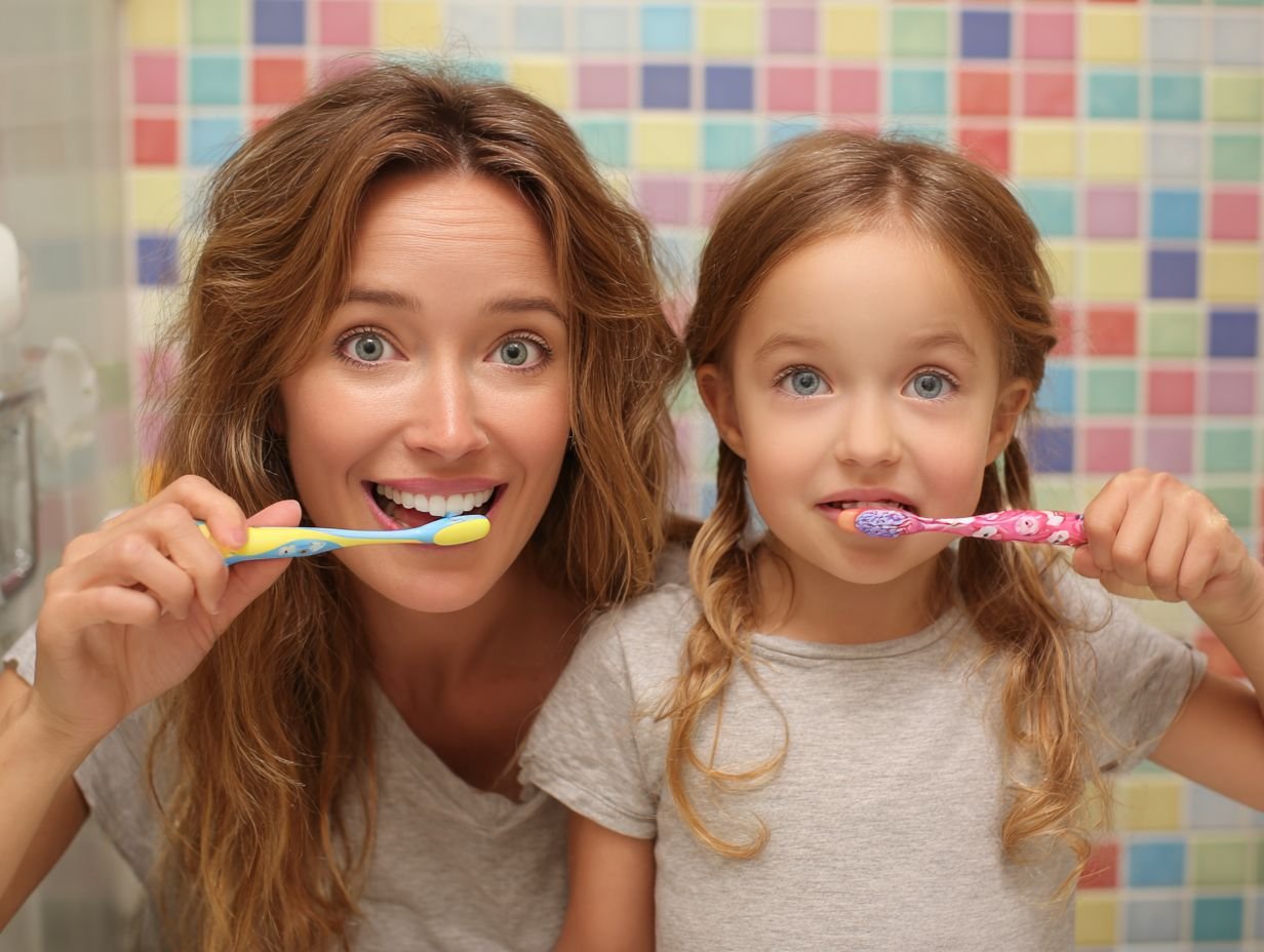 Flossing for kids