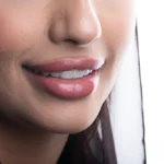 lady with Perfect teeth